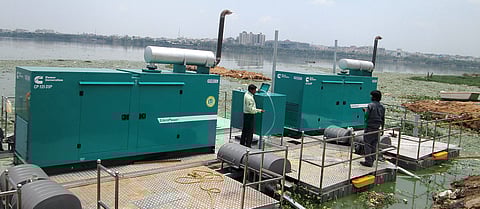 HMDA procures US-made Aerator for Hussainsagar lake