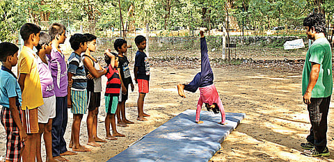 Allow kids to somersault their way to health, says Chennai