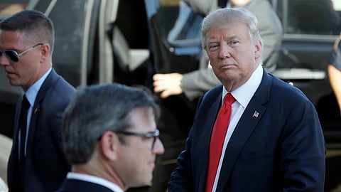 A file photo of Donald Trump.