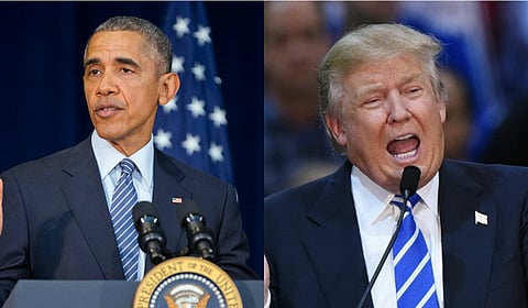 Obama challenged the notion that Muslims should be banned from the United States, something Trump proposed in December. (File Photo| Agencies)