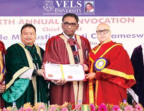 Actor Nasser Gets Honorary Doctorate