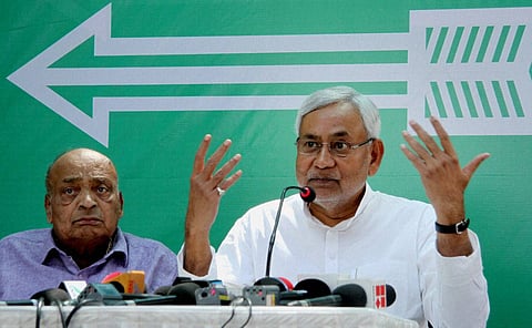 Bihar Chief Minister Nitish Kumar.