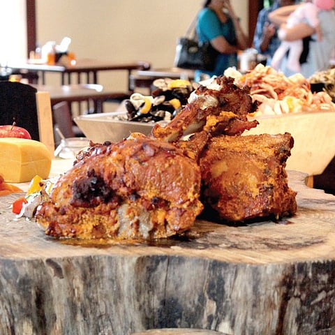 Sunday brunch at marriott