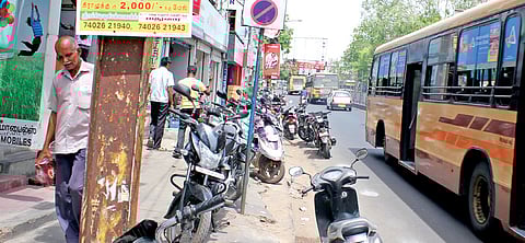 An obstacle course called 'walking' in city