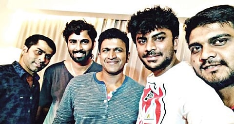 Puneeth Rajkumar raps for dance reality show