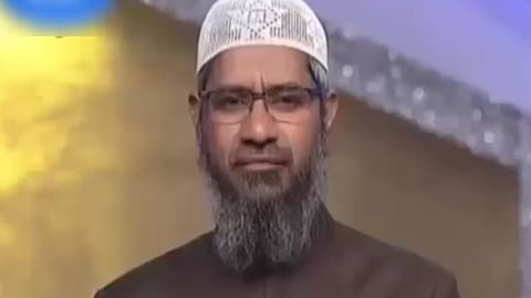 A screen grab from one of his speeches on Youtube.