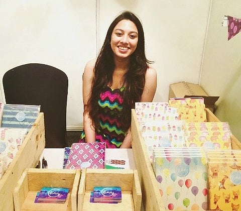 To trace a thought with watercolours