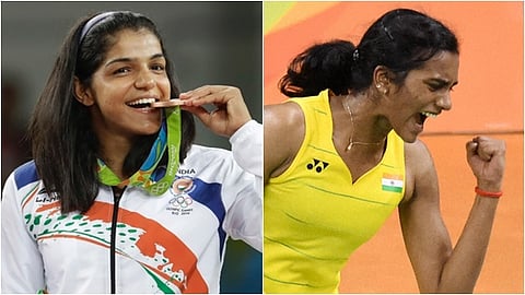 Sindhu's heart-warming feat came a day after Haryana woman grappler Sakshi had won a bronze to end the medal drought for India. | (File | Agencies)