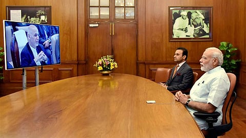 Modi inaugurates Afghan palace revamped using $5.7-mn aid