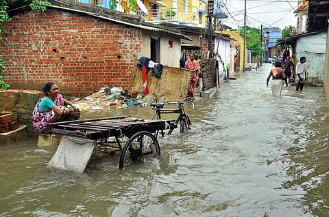 Flood-like situation in Sambalpur