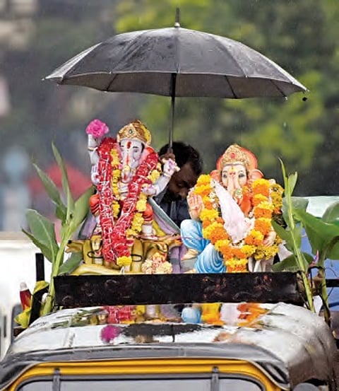 Lord Ganesha is their good luck charm at this time of the year