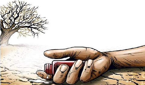 Farmer hangs self over debt in Tamilnadu, another dies of cardiac arrest