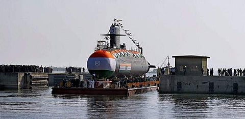 INS Khanderi (Photo | PTI)