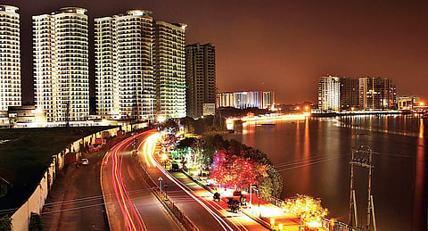 The Queen’s Walkway along the Goshree Chatiath road | Albin Mathew