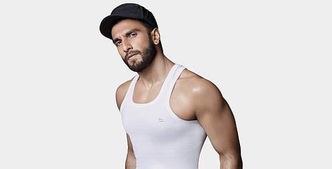 Actor Ranveer Singh endorsing the brand. (Image Courtesy: Rupa Frontline website)