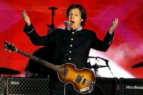 Sir Paul McCartney. (File Photo | AP).