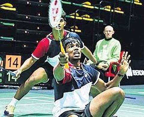 Satwik Sairaj (front)