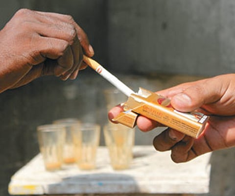 Activists call for heavy taxation on tobacco products.