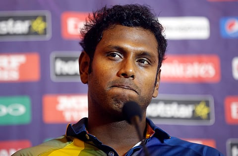 Sri Lanka cricket team captain Angelo Mathews (File|AP)
