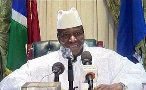 Yahya Jammeh. (File photo | AP)
