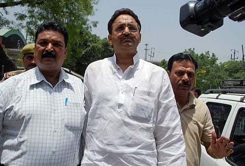 Mafia-turned-politician Mukhtar Ansari (File|PTI)