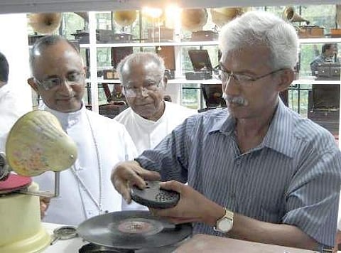 When Mar. George Madathikkandam, Bishop of Kothamangalam, visited the museum