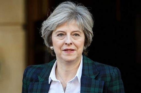 British Prime Minister Theresa May. (Photo | AFP)