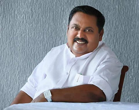 File photo of senior Kerala Congress leader Jimmy George (Photo | Facebook)