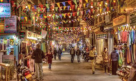 A lane in Thamel