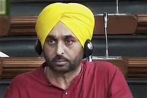 AAP MP and Punjab poll campaign committee chairman Bhagwant Mann. | PTI File Photo