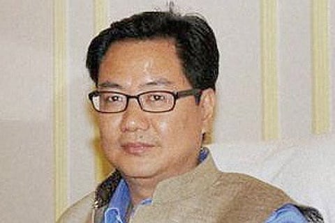 Minister of State for Home Kiren Rijiju. | File Photo
