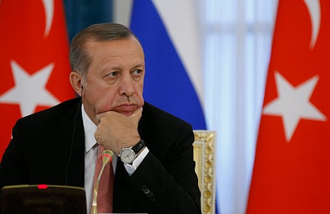 Turkish President Recep Tayyip Erdogan. (AP)