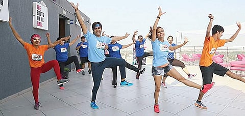 Keep fit. do bhangra, boxercise