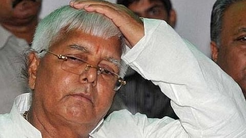 RJD supremo Lalu Prasad Yadav.