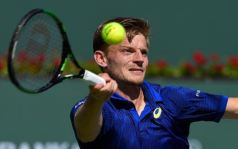 ATP world number 12 David Goffin | AP