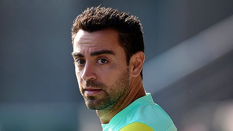 Spain and Barcelona legend Xavi Hernandez (File|AP)