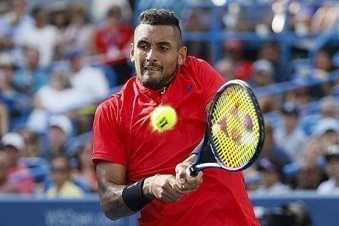 Australian tennis player Nick Kyrgios. | AP