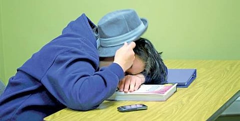 Snoring could indicate poor sleep