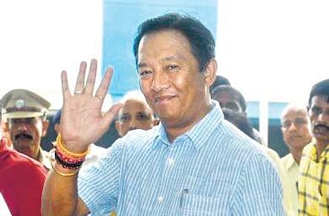 GJM leaders Binay Tamang