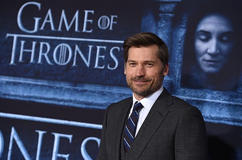 Nikolaj Coster-Waldau attends the season six premiere of Game of Thrones.