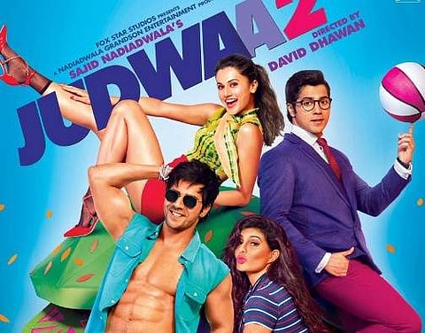Varun Dhawan has brought back to celluloid the iconic characters Prem and Raja played by Salman Khan in the 1997 hit 'Judwaa'.