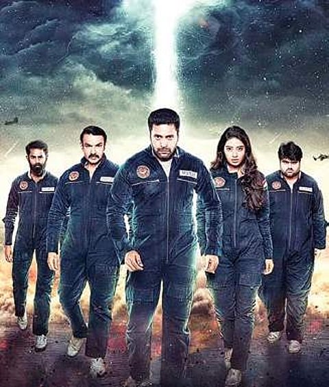 The sci-fi space thriller sees Jayam Ravi collaborating once again with director Shakti Soundar Rajan after last year’s Miruthan.