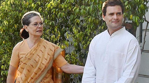 Congress President Sonia Gandhi and Vice-President Rahul Gandhi. | File Photo