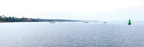 Clam collectors fishing in Vembanad Lake. The encroachments and change in the ecosystem have created new challenges to fishermen and clam collectors | Express