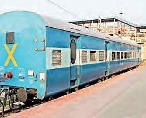 Old train coaches to be used as shelters