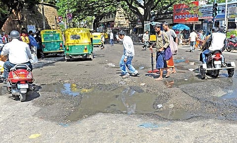 Greater Bengaluru Authority (GBA) officials say they will not be able to fill all potholes by October 31, the deadline set by the government.
