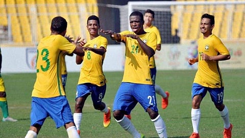 Brazil U-17 football team | PTI