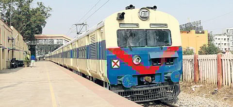 The Baiyappanahalli-Whitefield suburban train