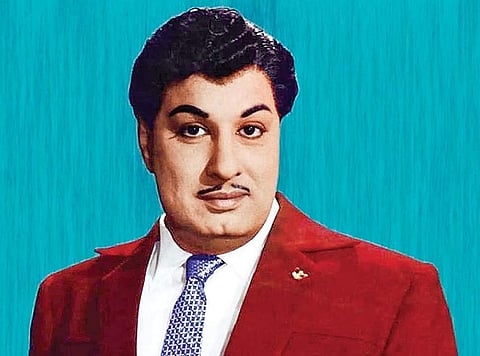 Late former Tamil Nadu Chief Minister, MG Ramachandran or MGR.