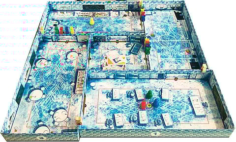 Flick the board to grab some fish